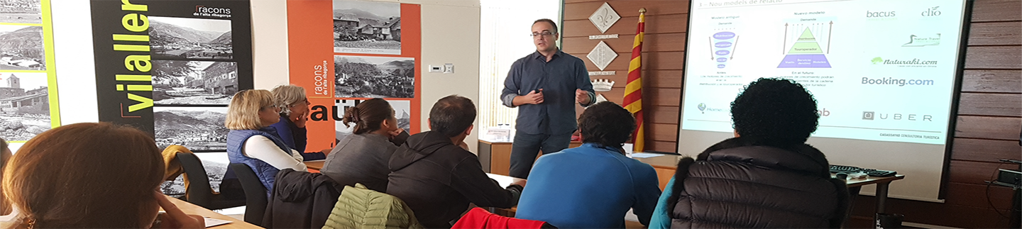 Jordi Casassayas fent una formació